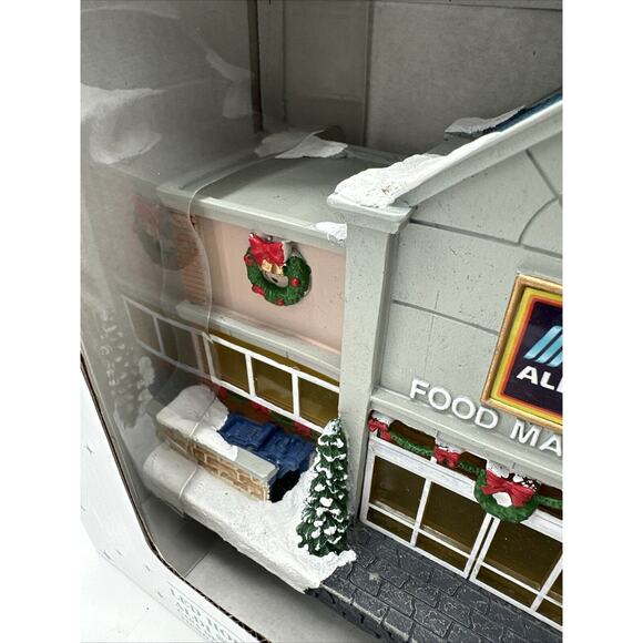 2024 Merry Moments Aldi Store Light Up Holiday Christmas Village House NEW - Picture 4 of 5